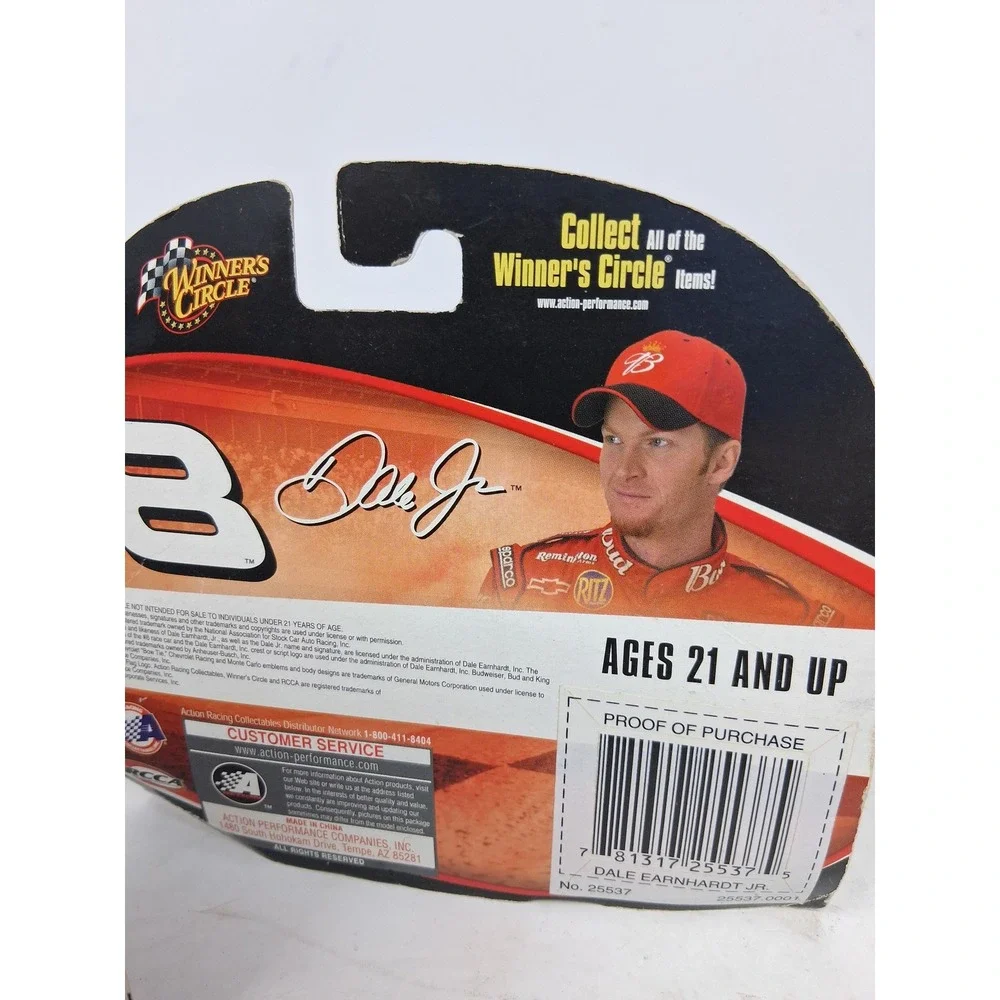 Dale Earnhardt Jr 8 Budweiser NASCAR Diecast Lot 5 Winner's Circle 1:64 Chevy. N